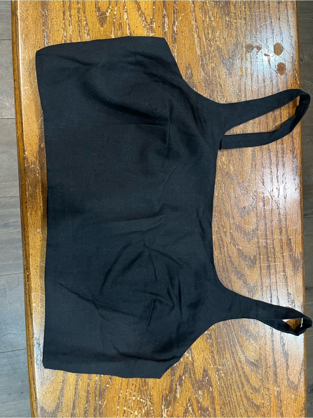 House of Harlow 1960 Black Crop Tank Top